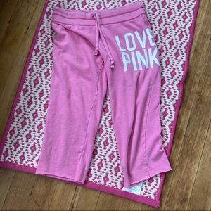 PINK capri sweats